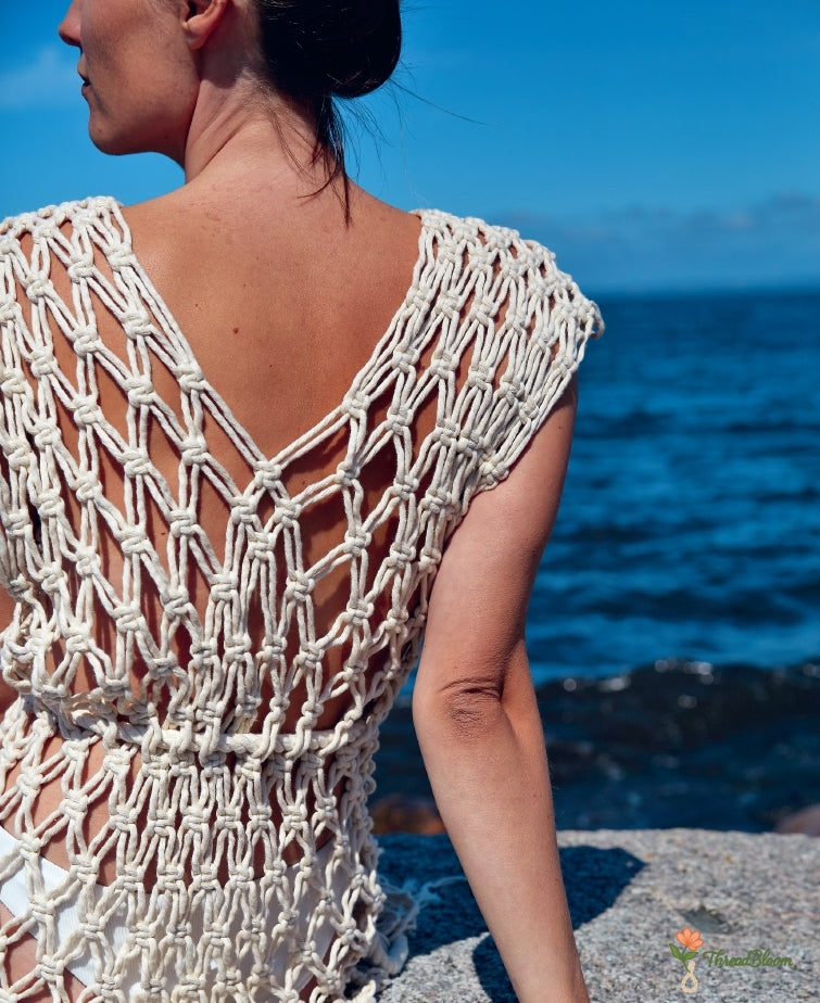 macrame patterns, wearable macrame, macrame jewelry, macrame necklace, macrame earrings, macrame top, macrame skirt, boho macrame, boho fashion, boho jewelry, DIY macrame, macrame tutorial, macrame guide, step by step macrame, macrame ebook, pdf macrame patterns, handmade fashion, diy jewelry making, fiber art, knotting patterns, advanced macrame, beginner macrame patterns, craft patterns, diy accessories, wearable weaves
